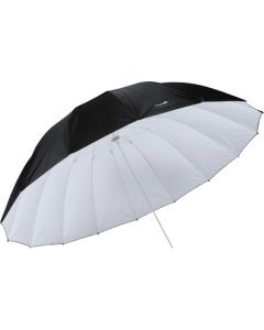 Impact 7' Parabolic Umbrella (White/Black)