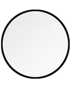 Impact Collapsible Circular Reflector Disc - White Translucent - 12"
